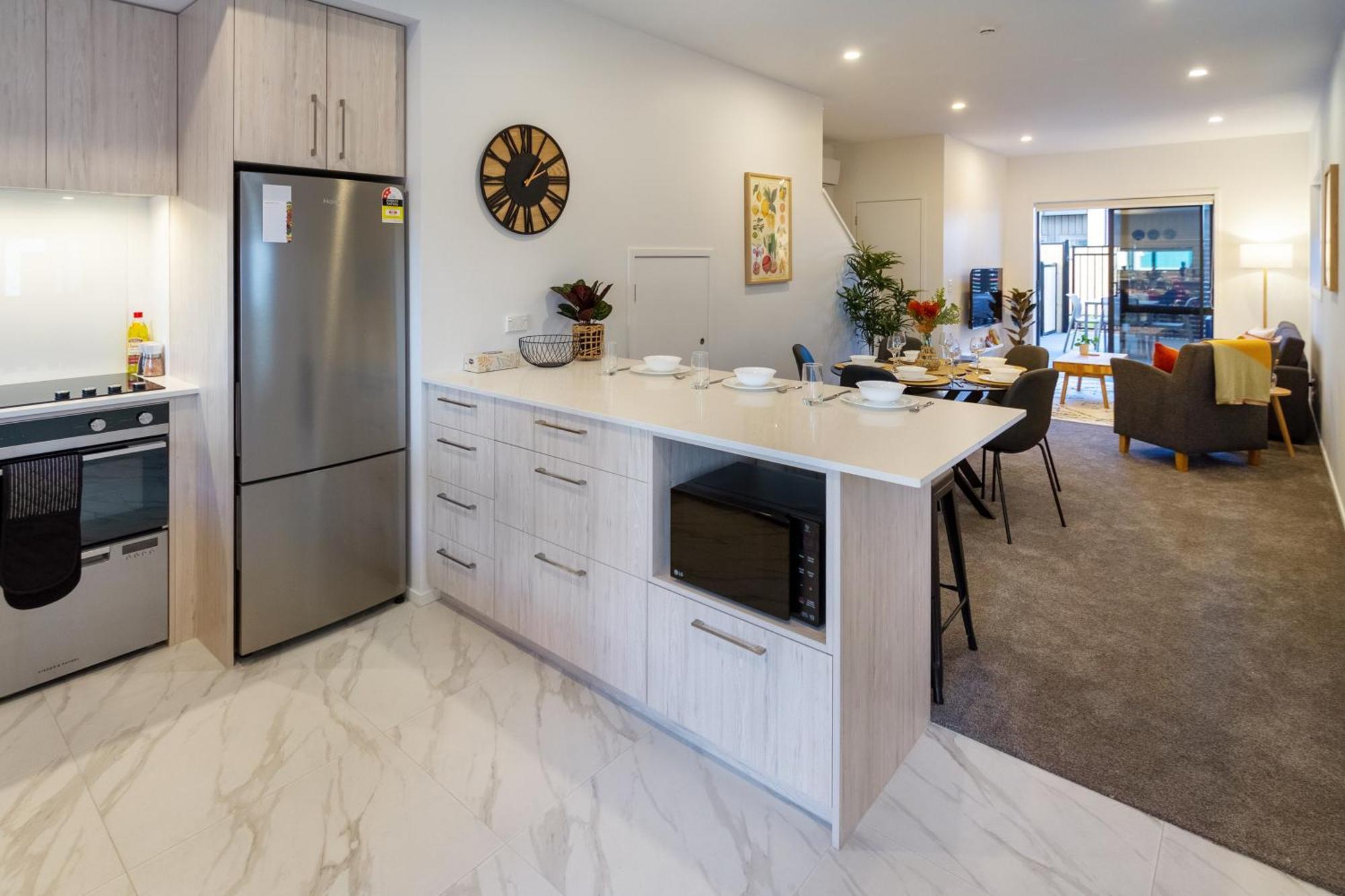 Tuam Street Delight 4 Bed 4 Bath Apartment ไครสต์เชิร์ช ภายนอก รูปภาพ